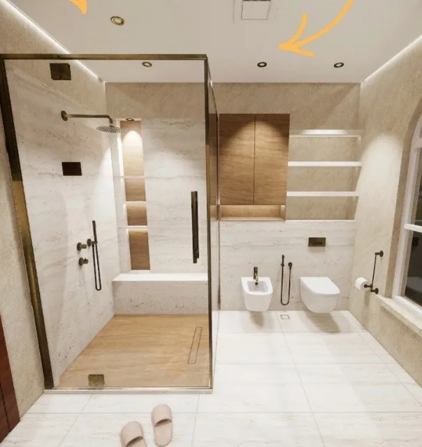 En-Suite Shower Fit-Out — Renovation 786 Dubai