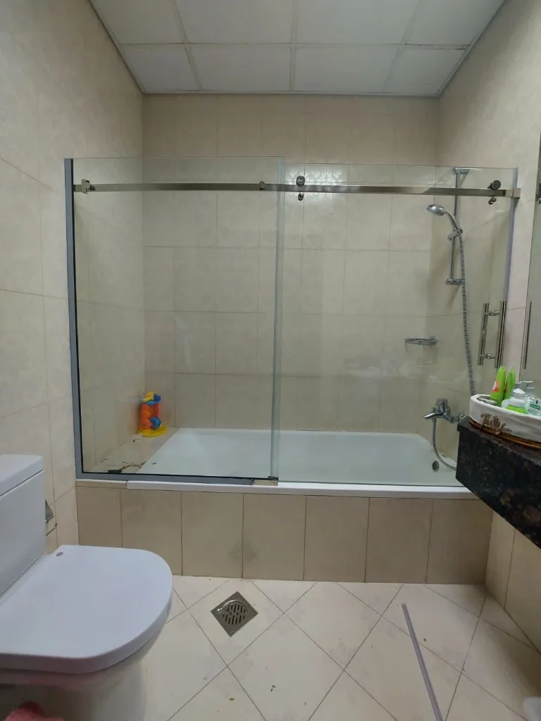 Glass Shower Enclosure — Renovation 786 Dubai