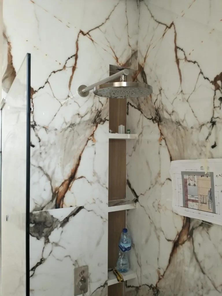Marble Bathroom Finish — Renovation 786 Dubai