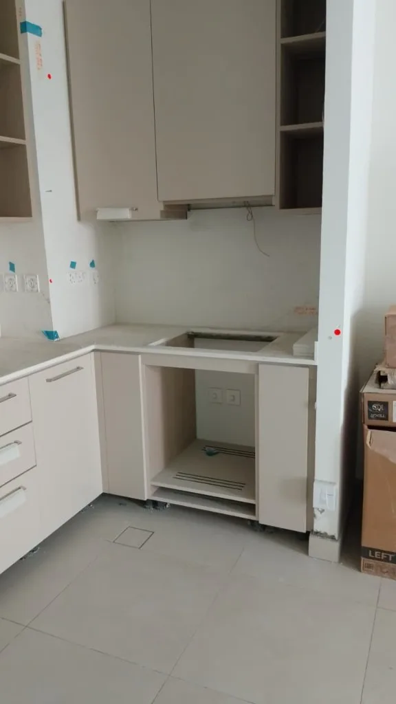 Kitchen Marble Cladding — Renovation 786 Dubai