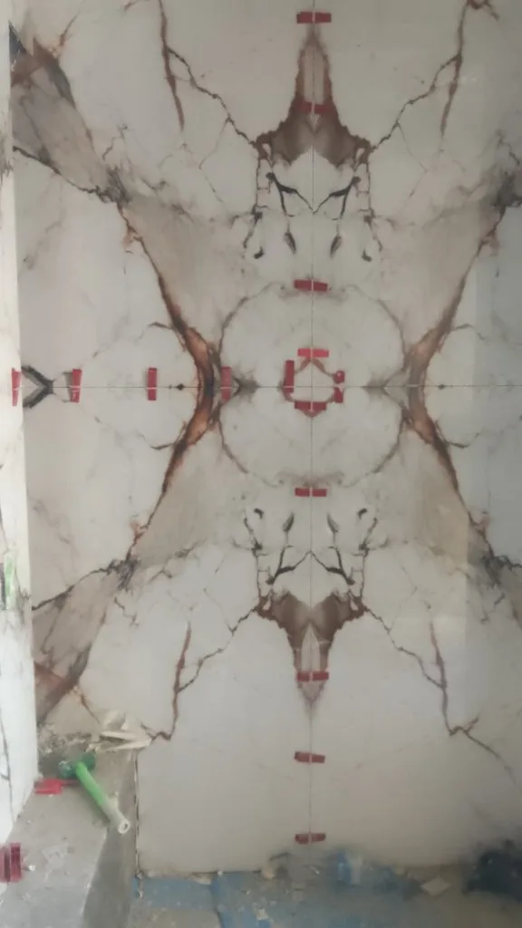 Floor Tiling in Progress — Renovation 786 Dubai